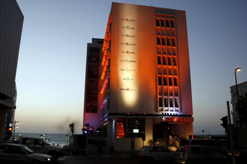 Prima Tel Aviv Hotel Bagian luar foto